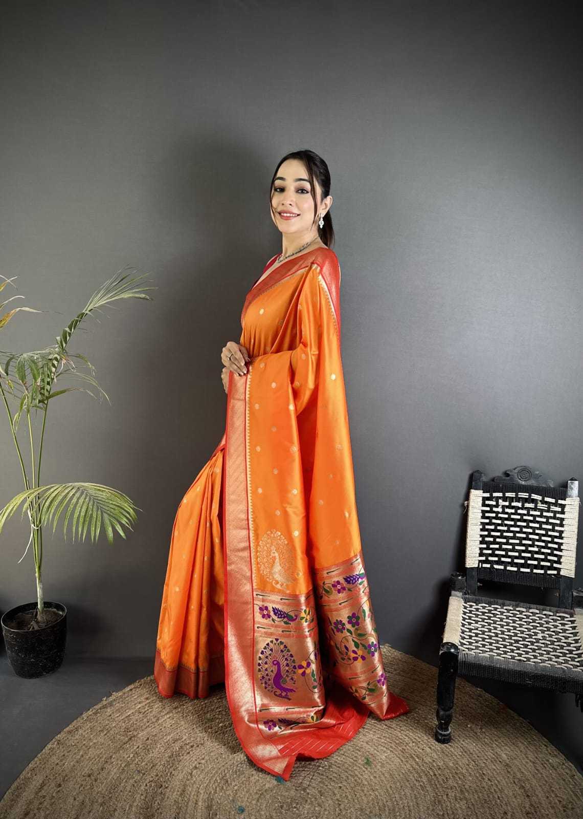 Aanchal Paithani Silk Designer Saree