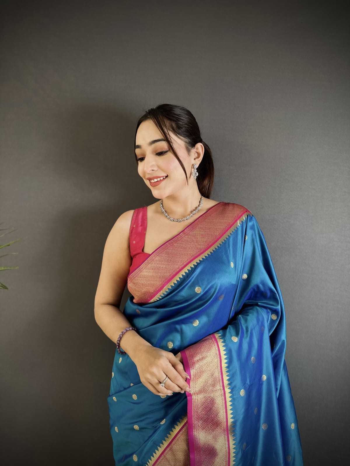 Aanchal Paithani Silk Designer Saree