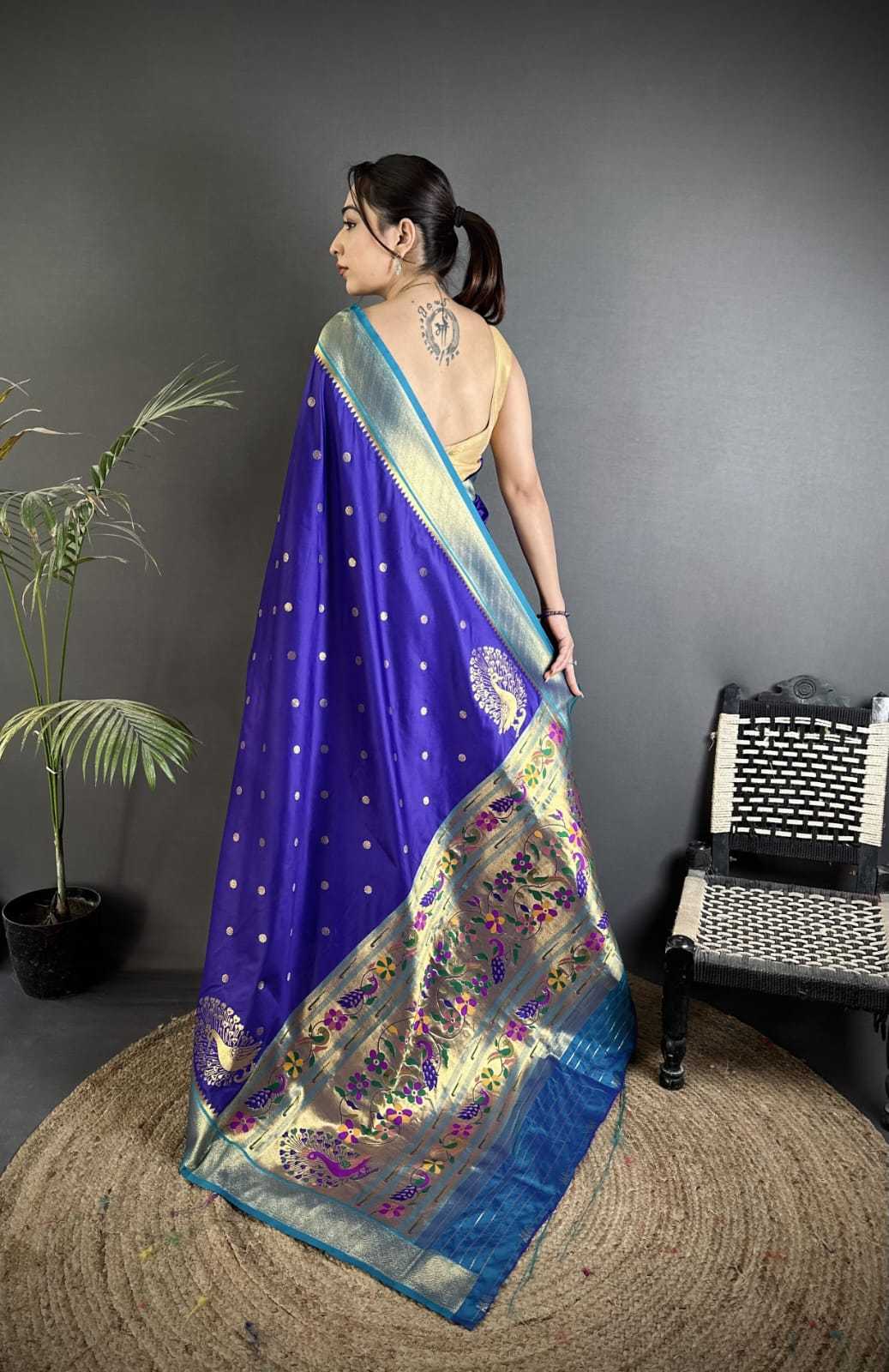 Aanchal Paithani Silk Designer Saree