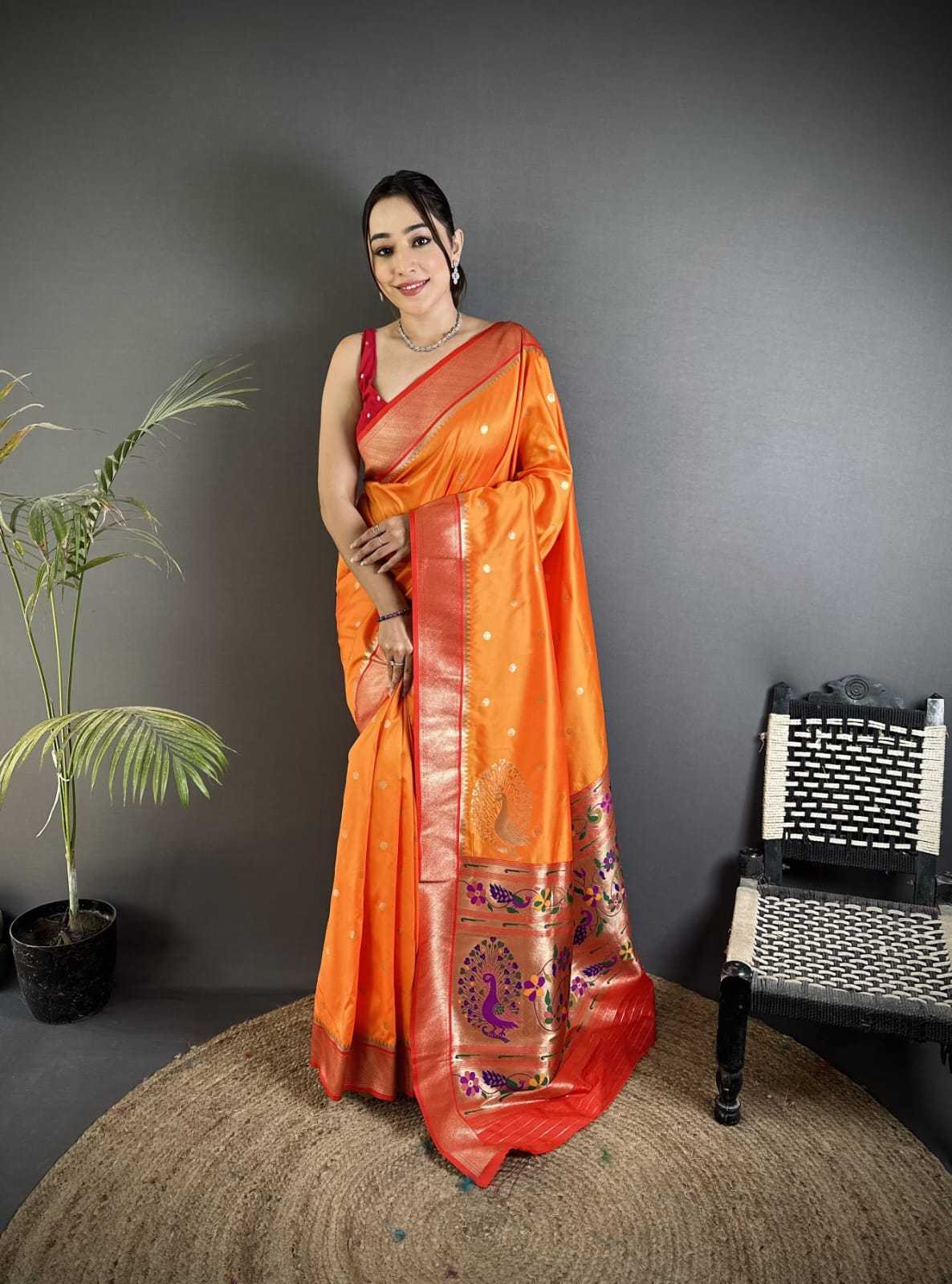 Aanchal Paithani Silk Designer Saree