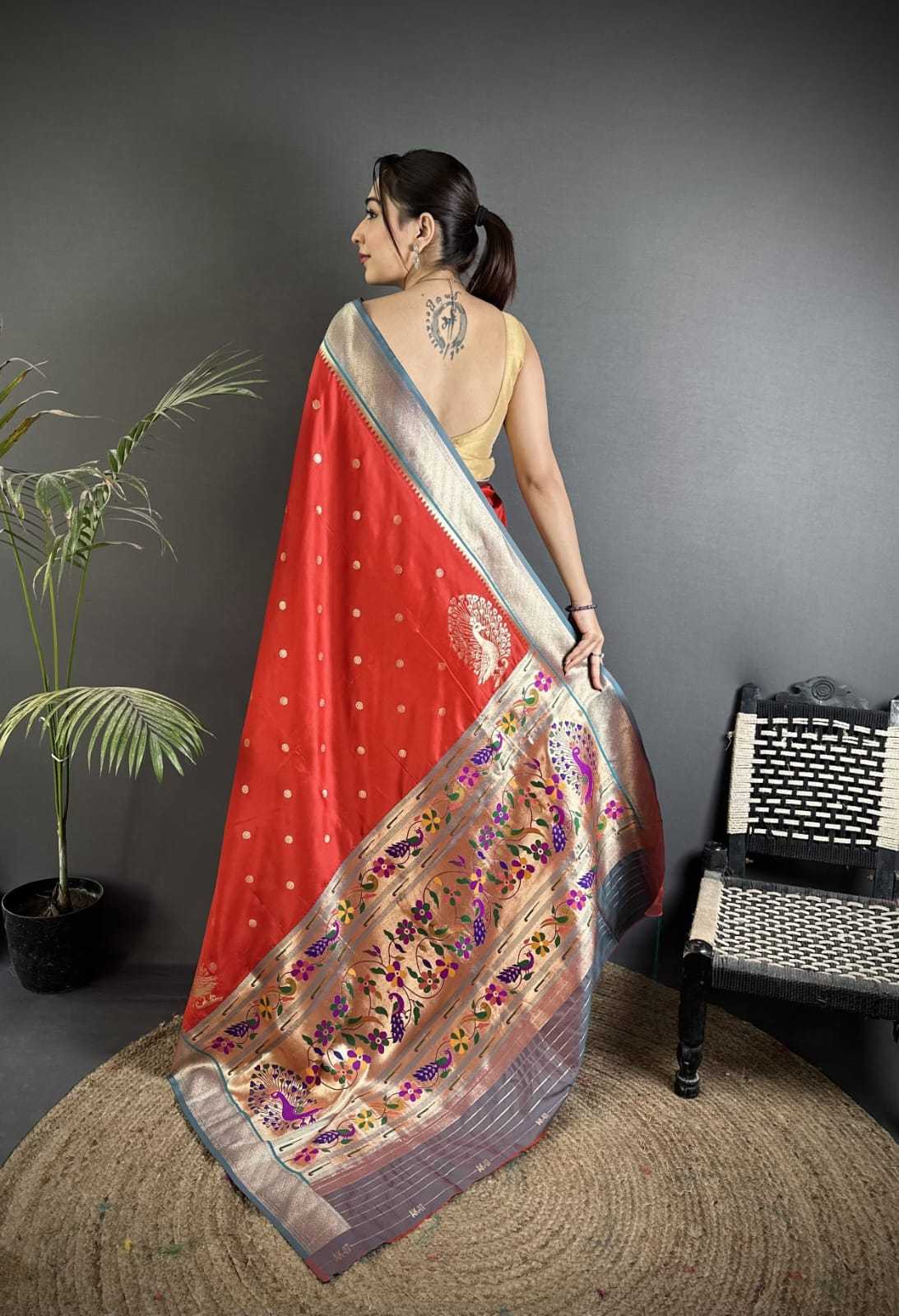 Aanchal Paithani Silk Designer Saree