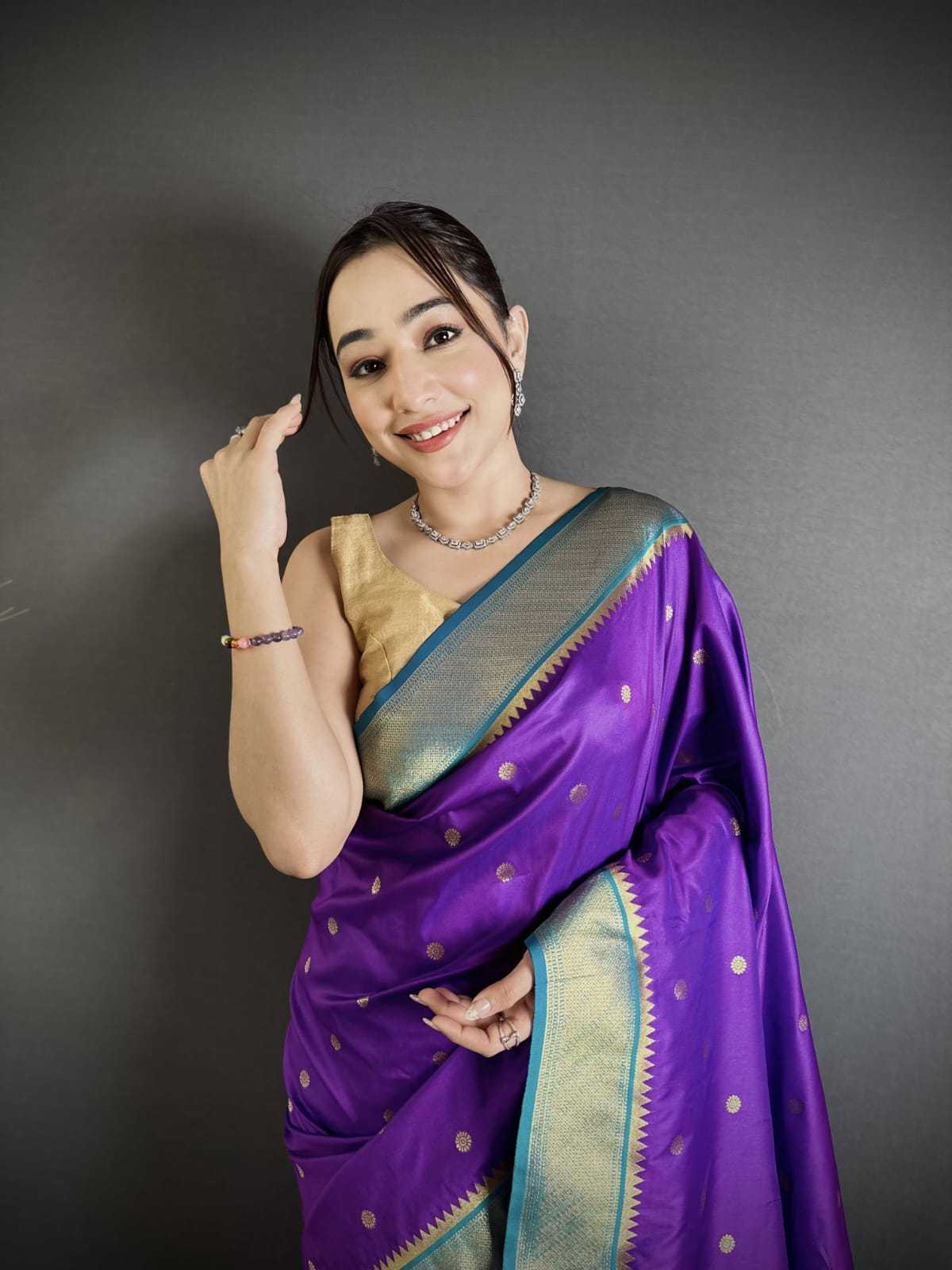 Aanchal Paithani Silk Designer Saree