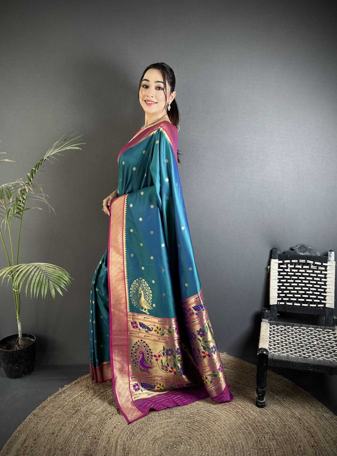 Aanchal Paithani Silk Designer Saree