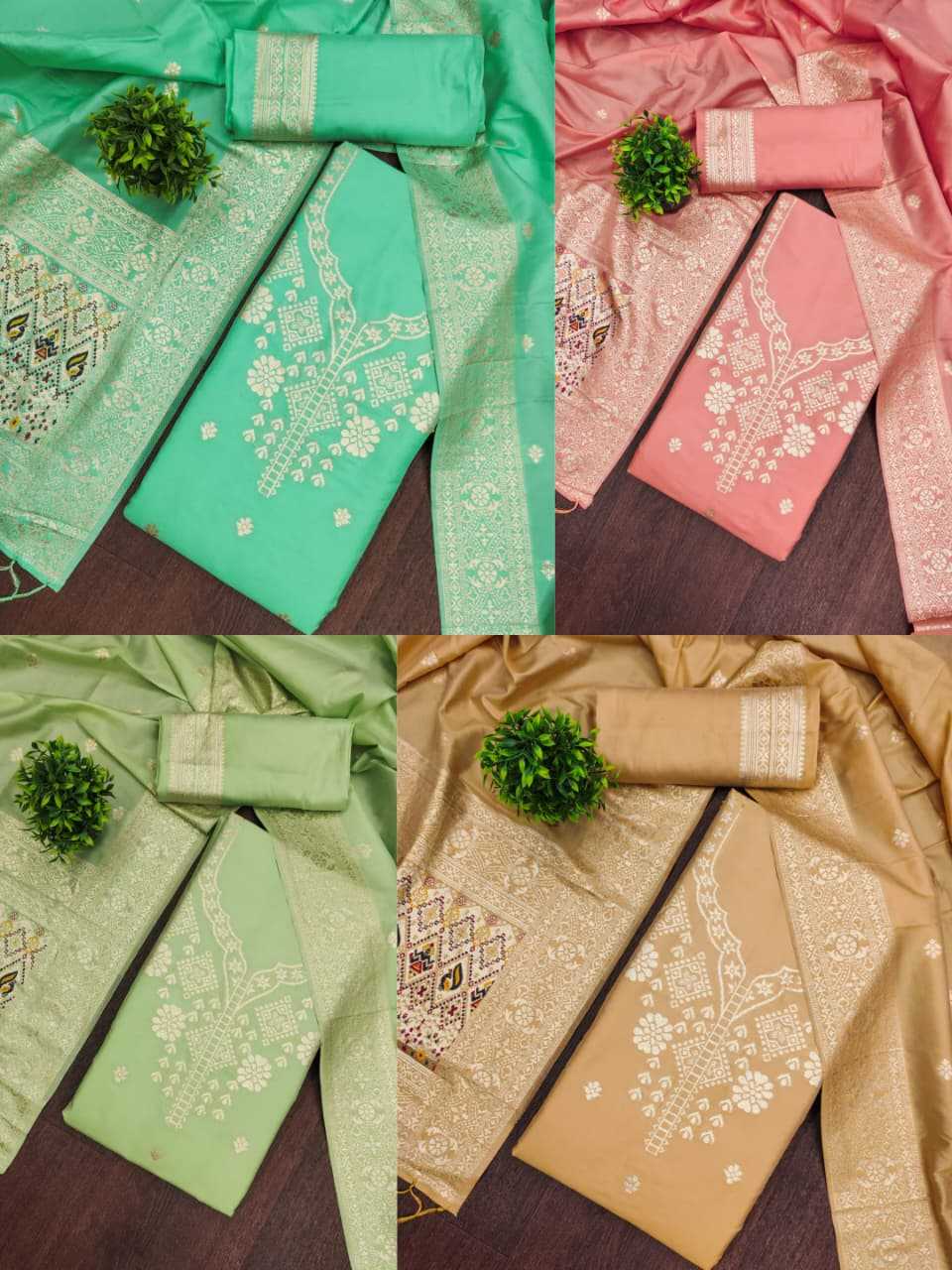 Soft Silk Ladies Suit