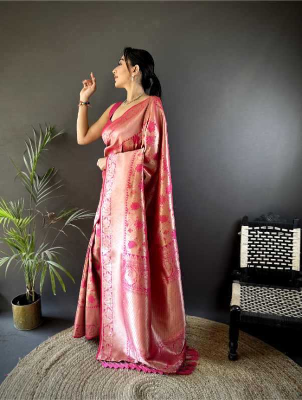Griva Banarasi Soft Silk Designer Saree