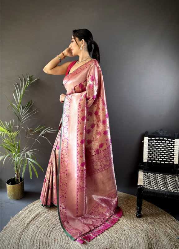 Griva Banarasi Soft Silk Designer Saree