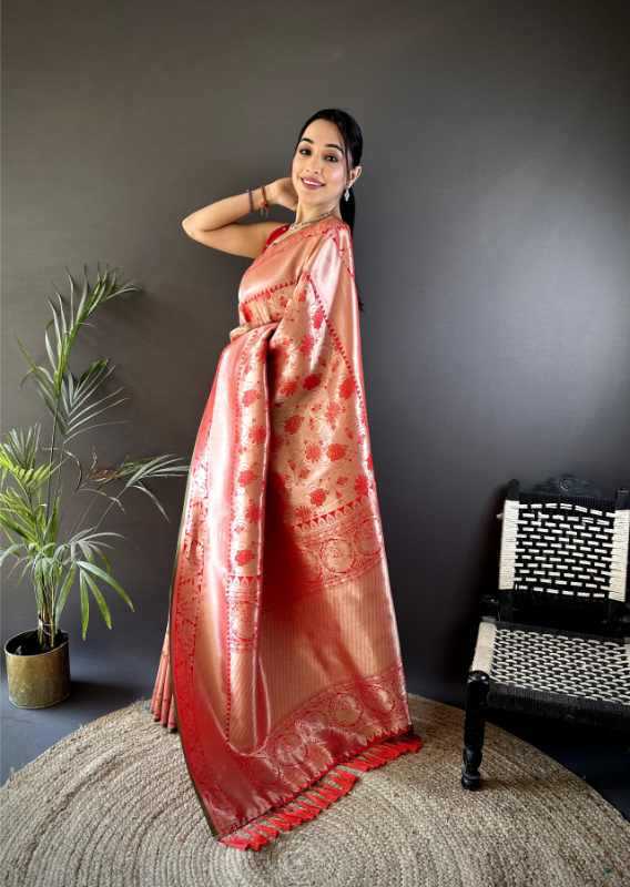 Griva Banarasi Soft Silk Designer Saree
