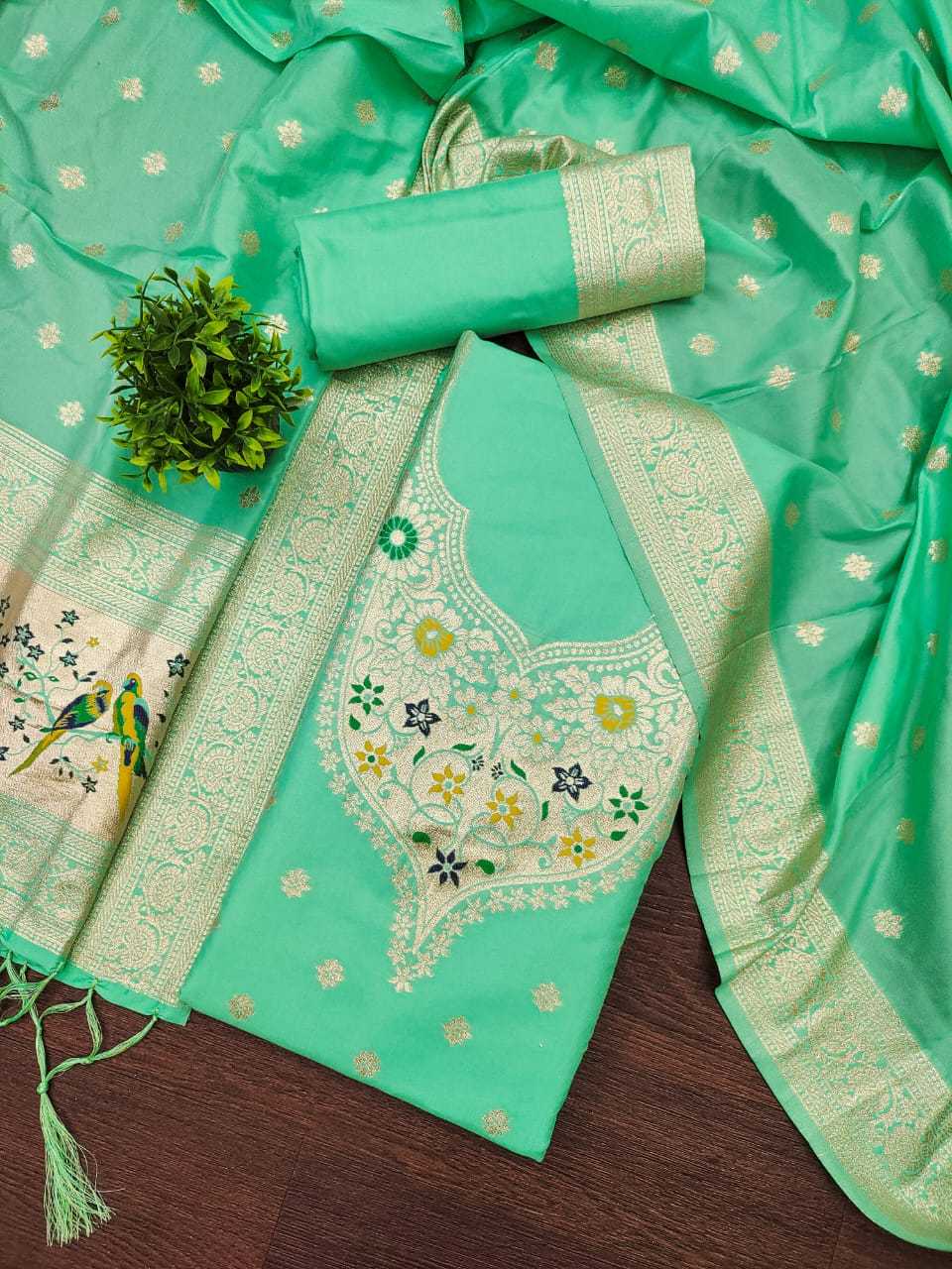 Ladies Silk Suit