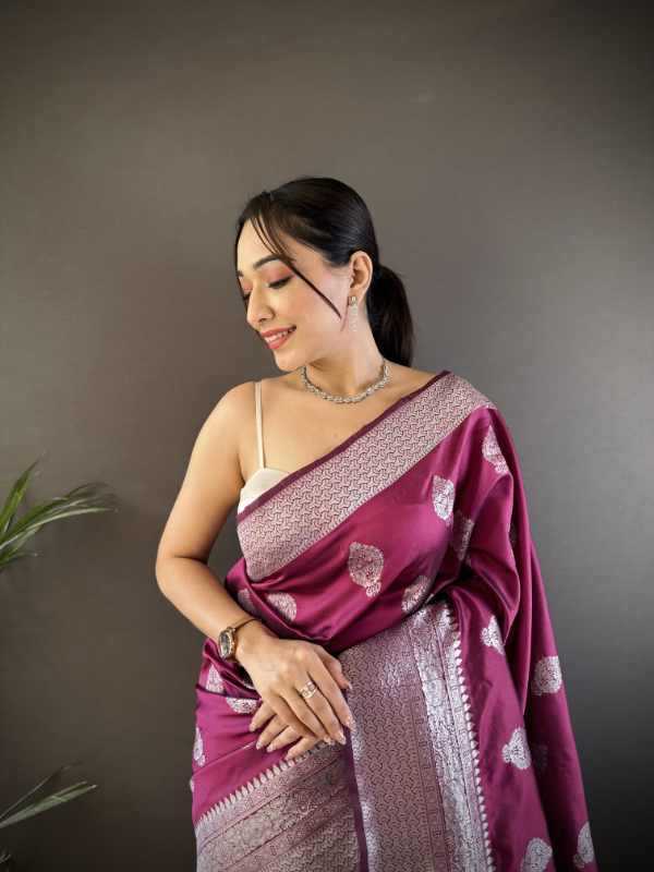 Khwaish Banarasi Soft Silk Designer Saree