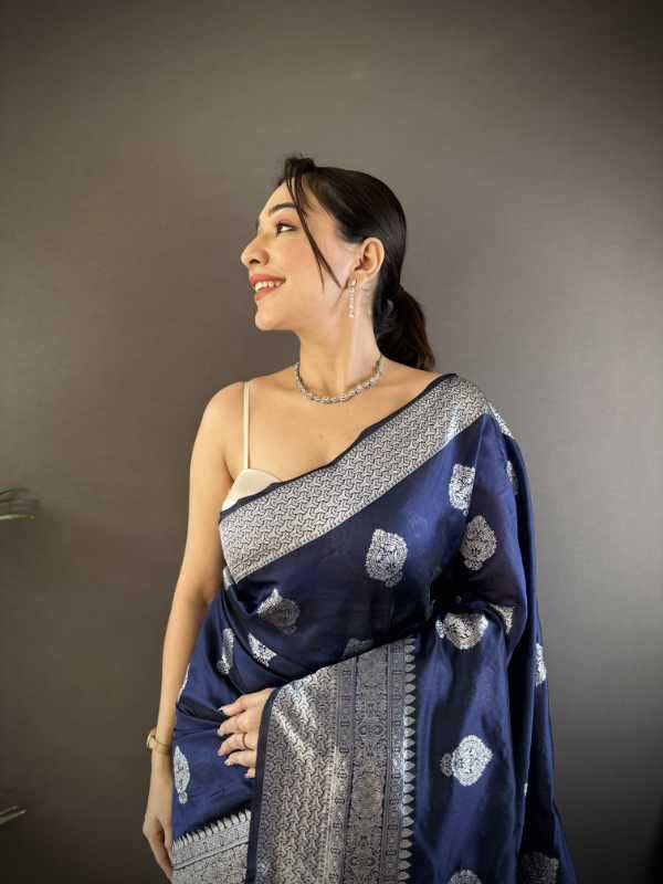 Khwaish Banarasi Soft Silk Designer Saree