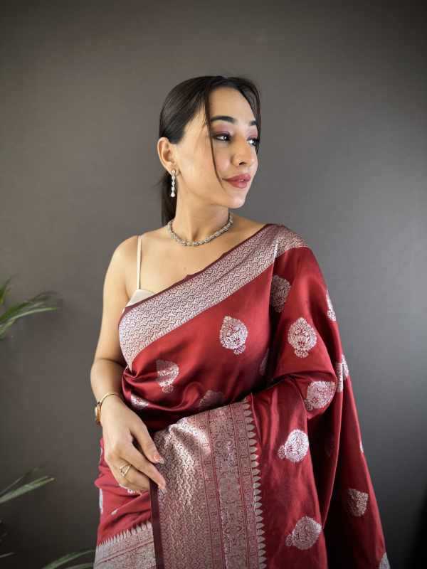 Khwaish Banarasi Soft Silk Designer Saree