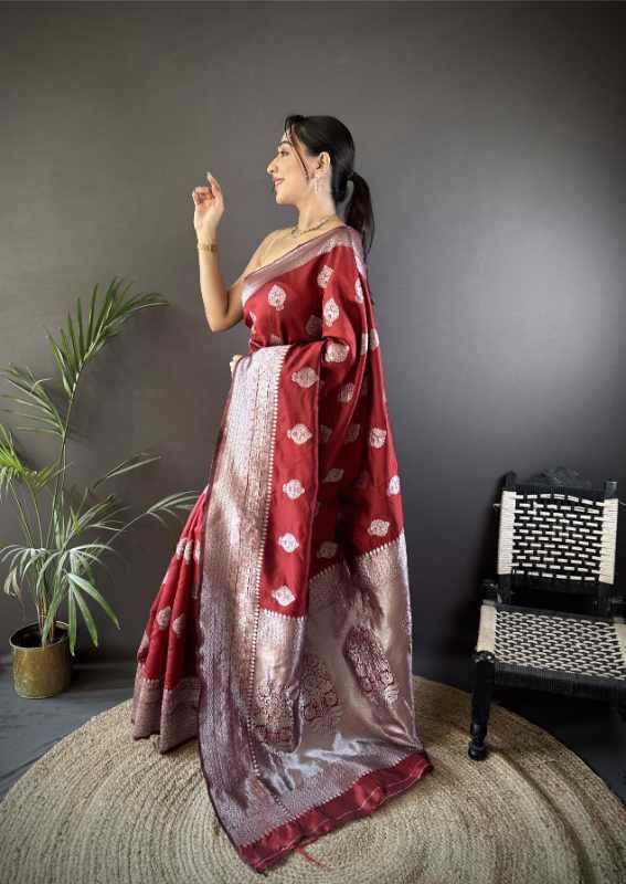 Khwaish Banarasi Soft Silk Designer Saree