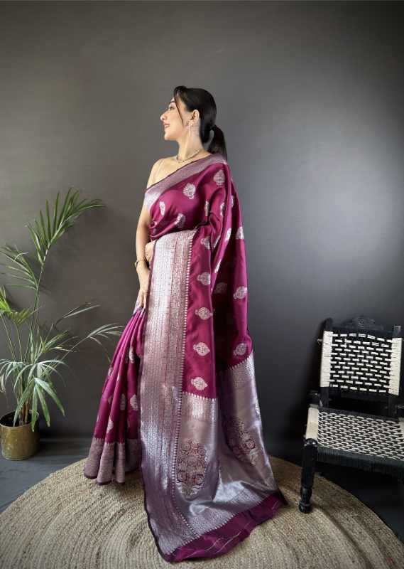 Khwaish Banarasi Soft Silk Designer Saree