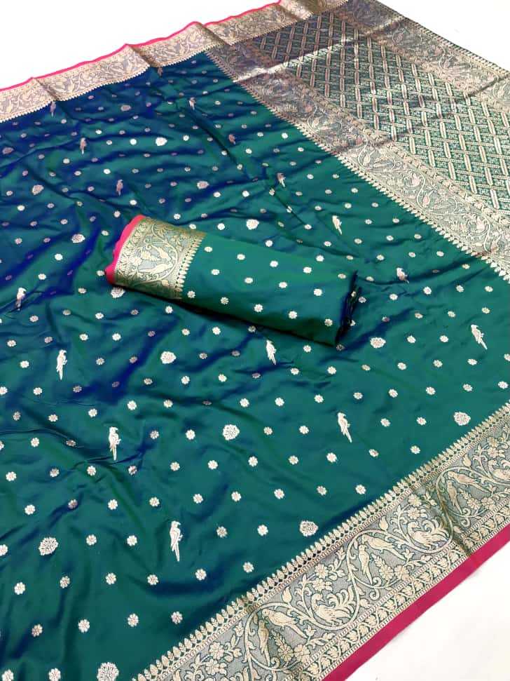 Maher Banarasi Soft Silk Designer Saree