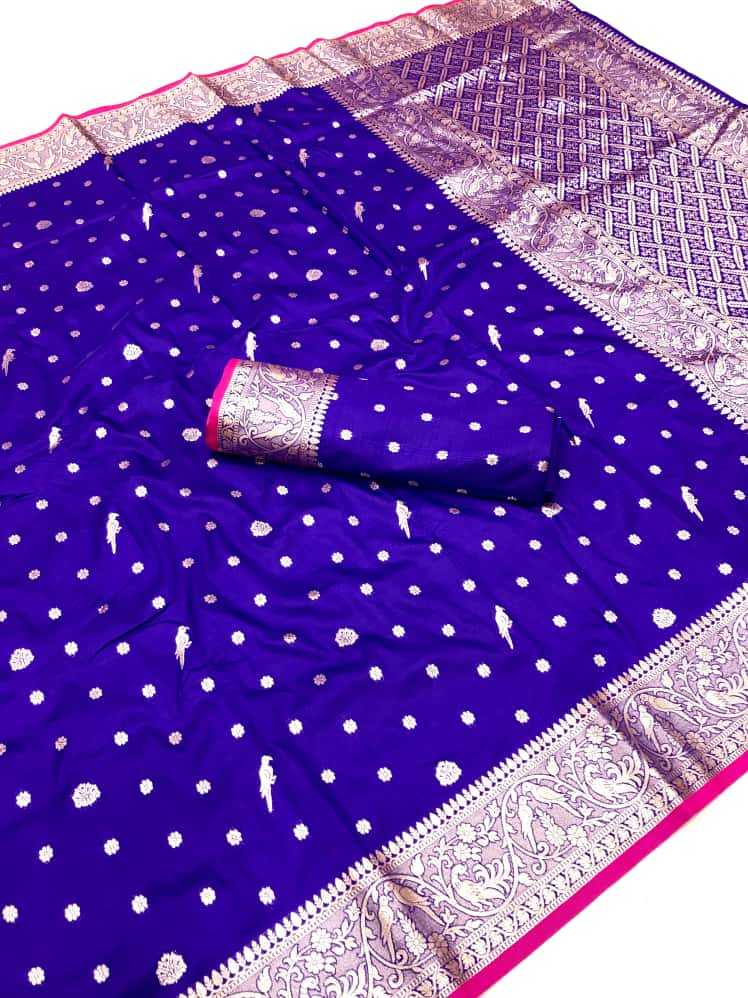 Maher Banarasi Soft Silk Designer Saree