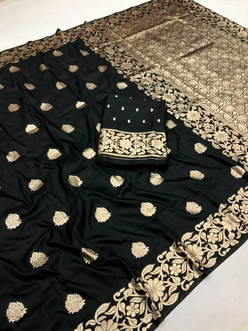 Rebola Banarasi Soft Silk Designer Saree
