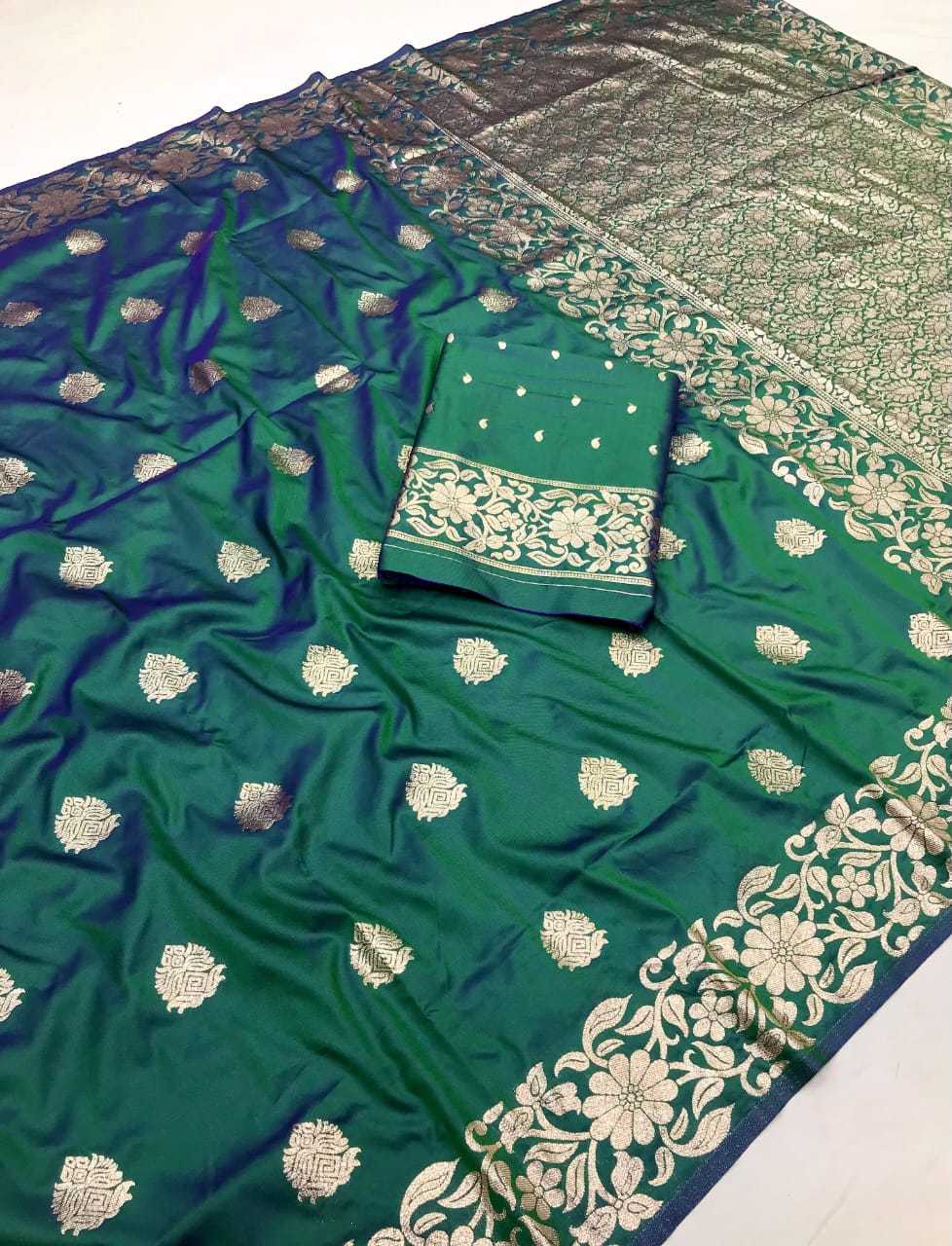 Rebola Banarasi Soft Silk Designer Saree