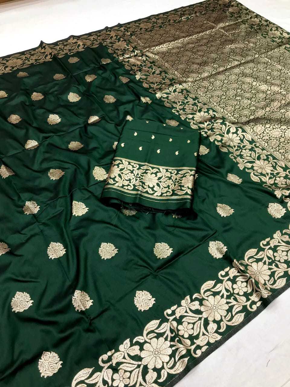 Rebola Banarasi Soft Silk Designer Saree