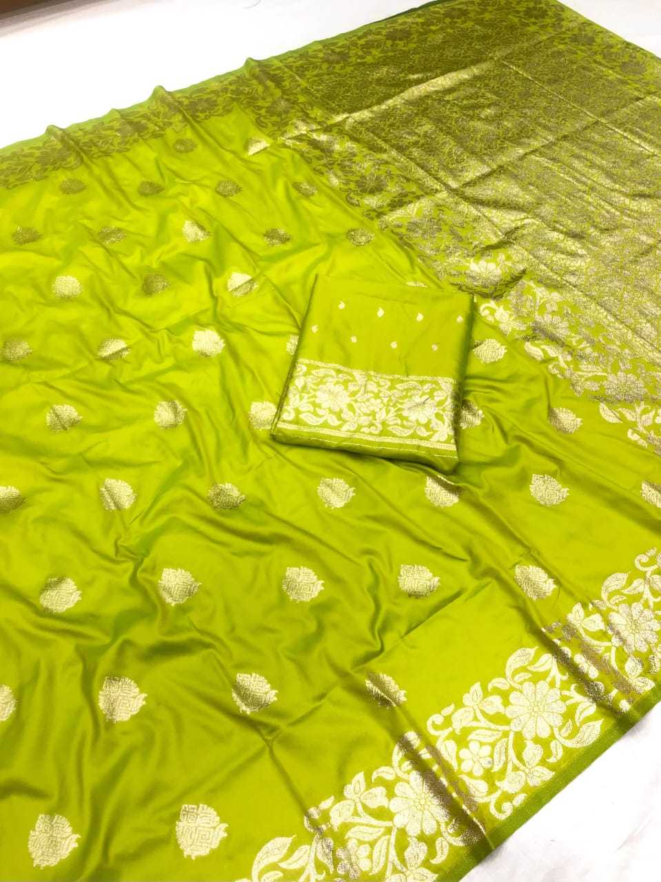 Rebola Banarasi Soft Silk Designer Saree