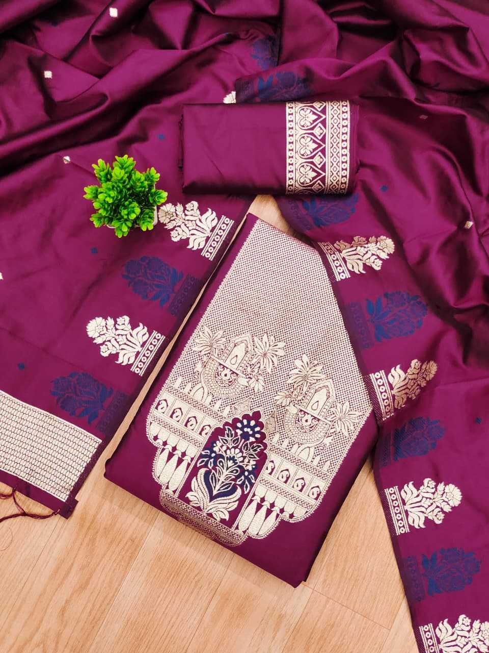 Soft Silk Ladies Suit