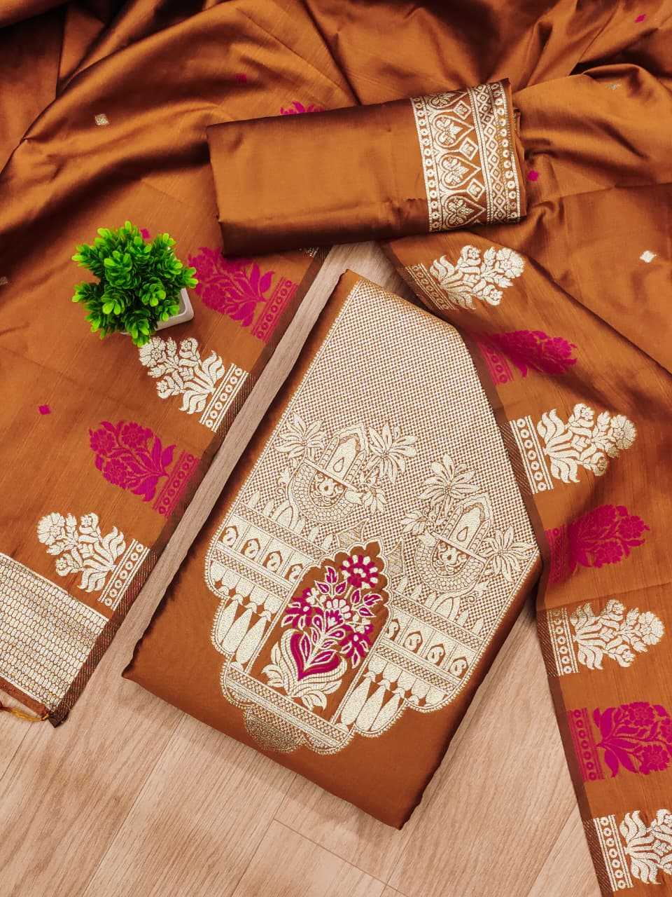 Soft Silk Ladies Suit