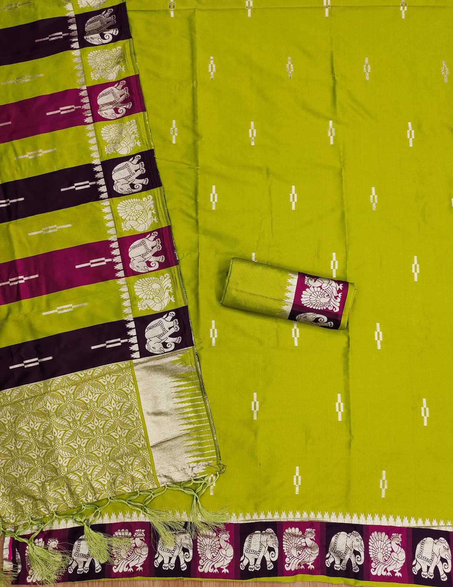 Soft Silk Embroidery Suit