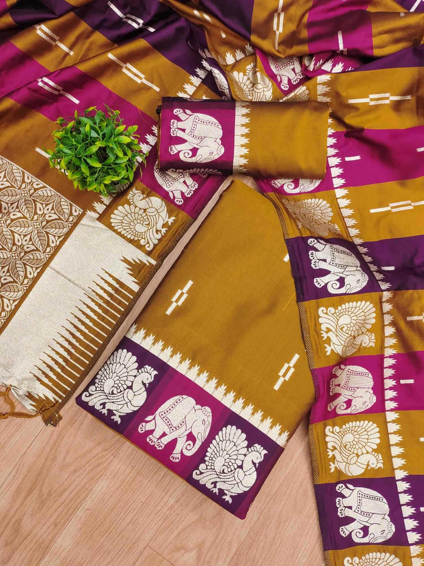 Soft Silk Embroidery Suit