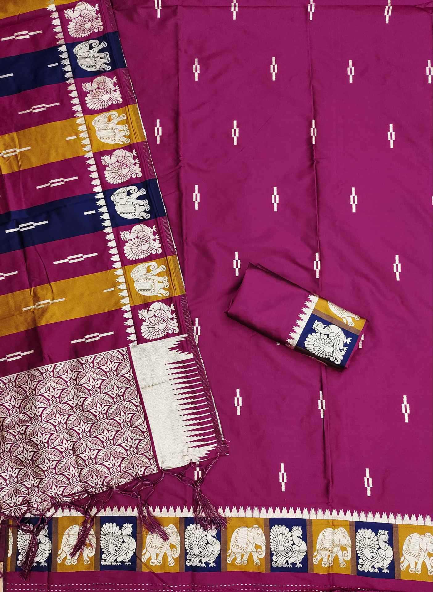 Soft Silk Embroidery Suit