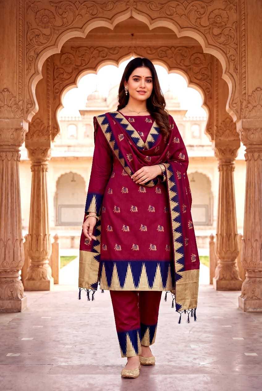 Ladies Silk Suit