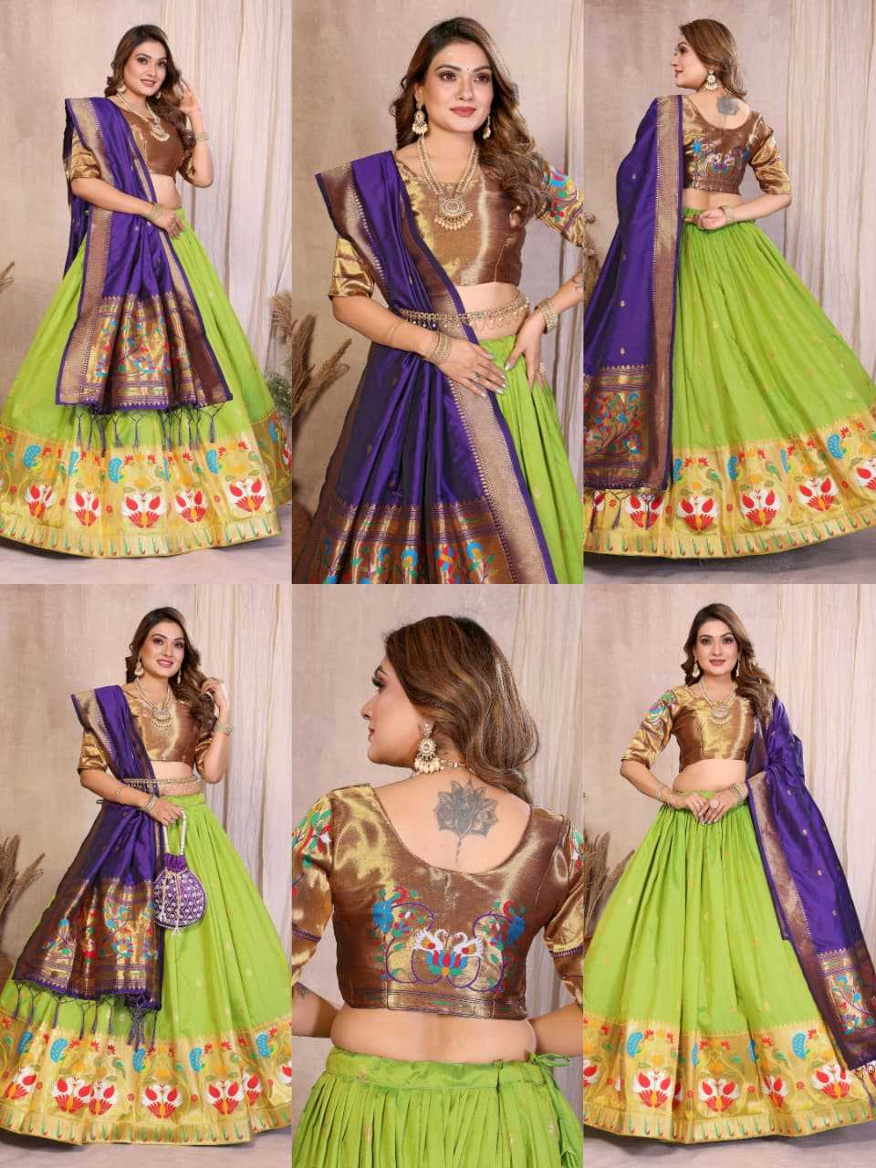 Silk Designer Lehenga