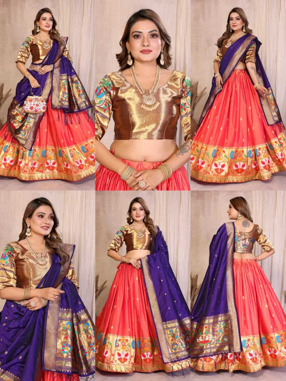 Silk Designer Lehenga