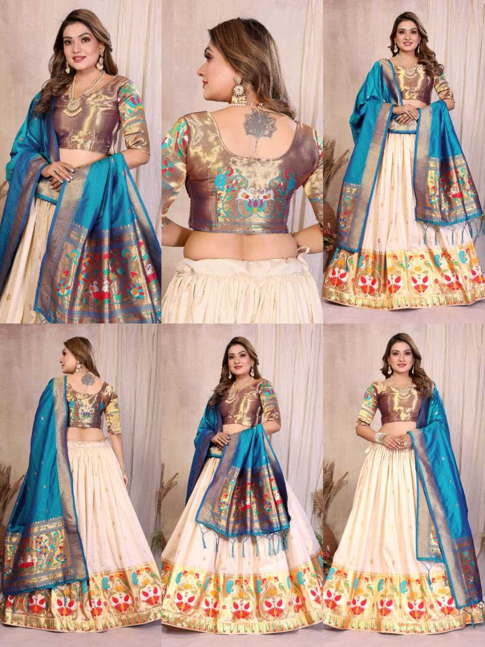Silk Designer Lehenga