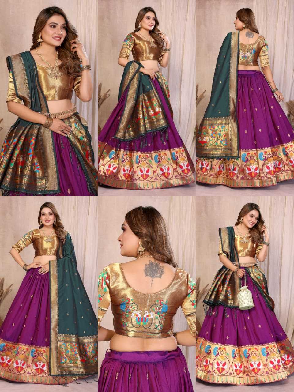 Silk Designer Lehenga
