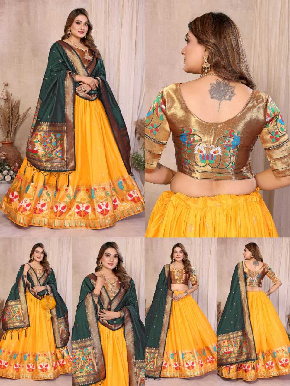 Silk Designer Lehenga