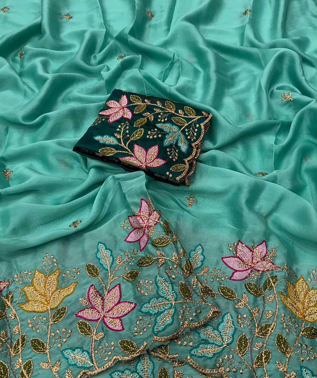 Party Wear Silk Saree