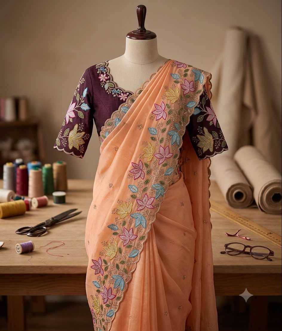 Party Wear Silk Saree