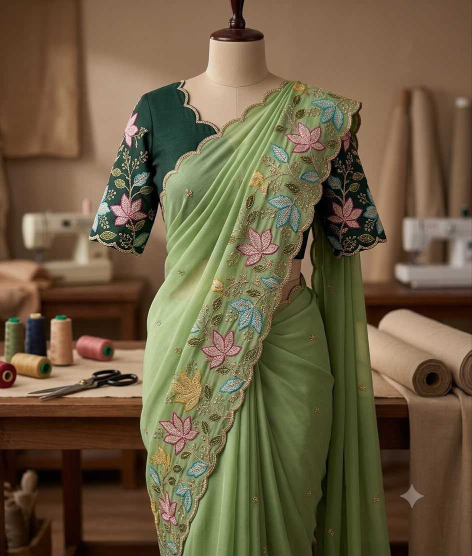 Party Wear Silk Saree