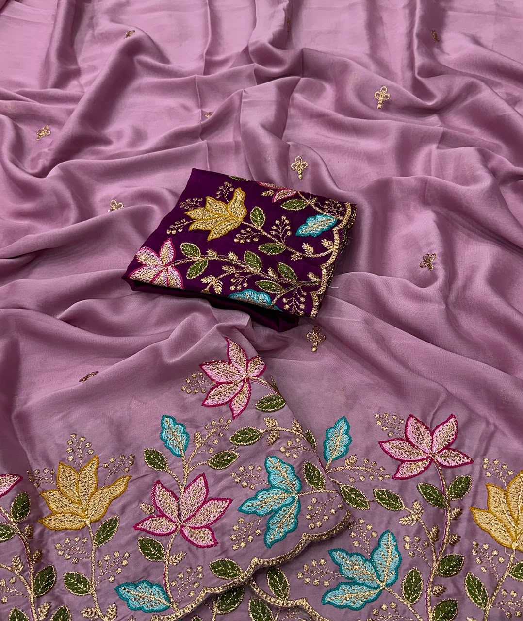Party Wear Silk Saree