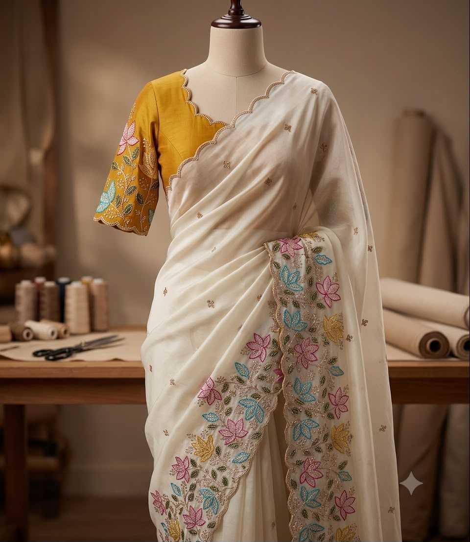 Party Wear Silk Saree