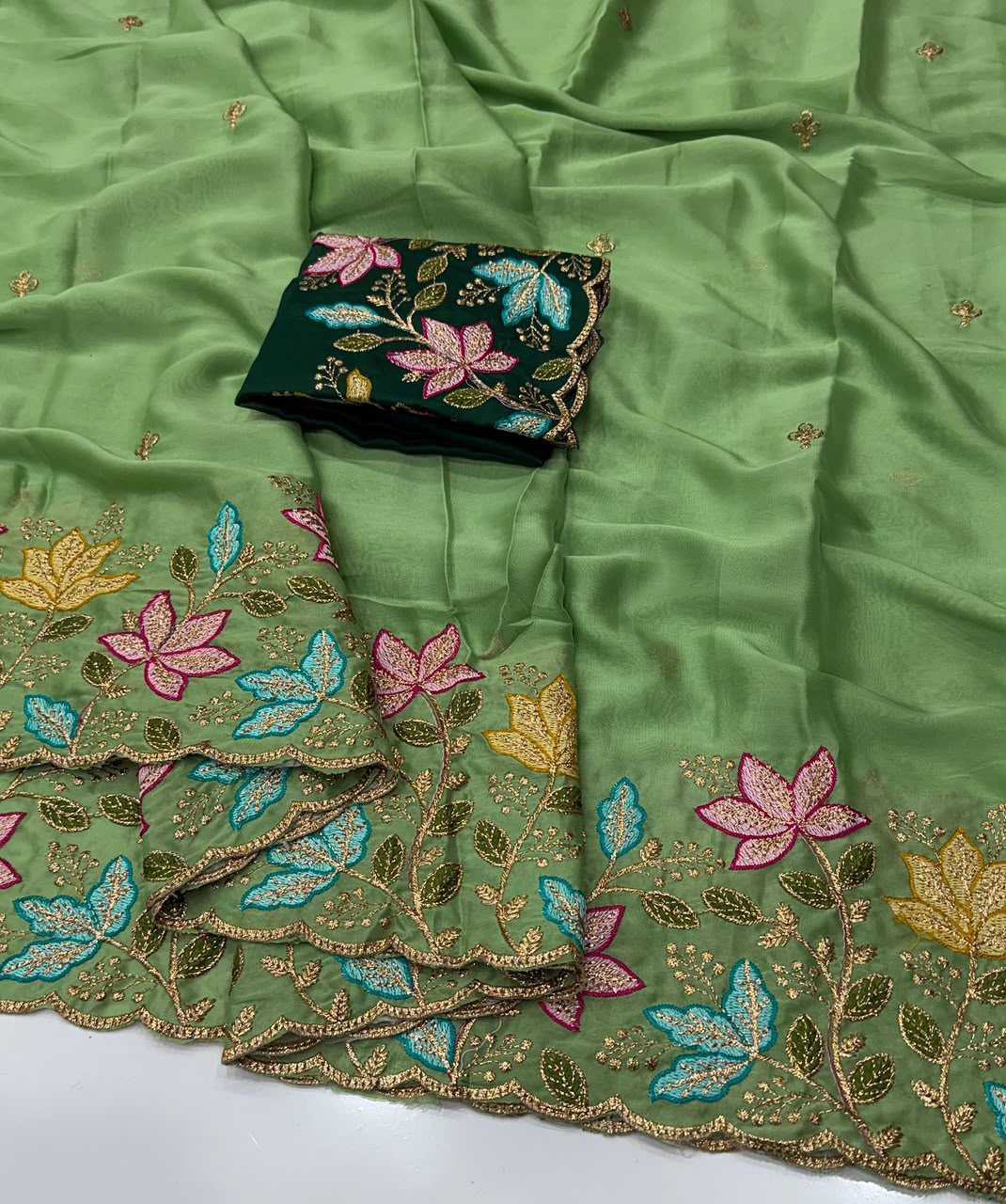 Party Wear Silk Saree