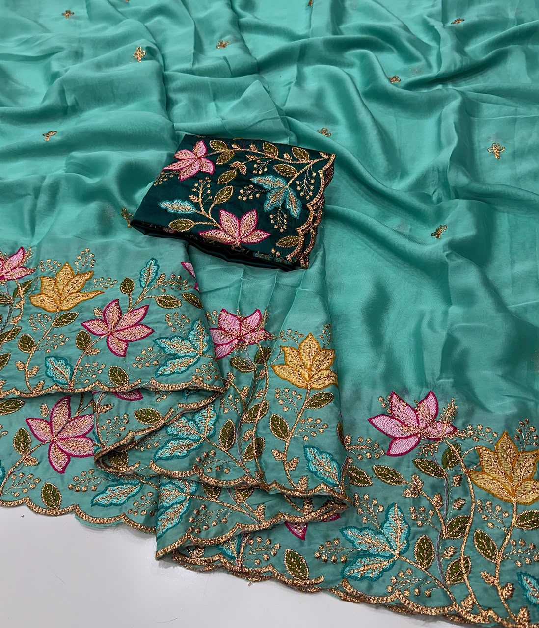 Party Wear Silk Saree
