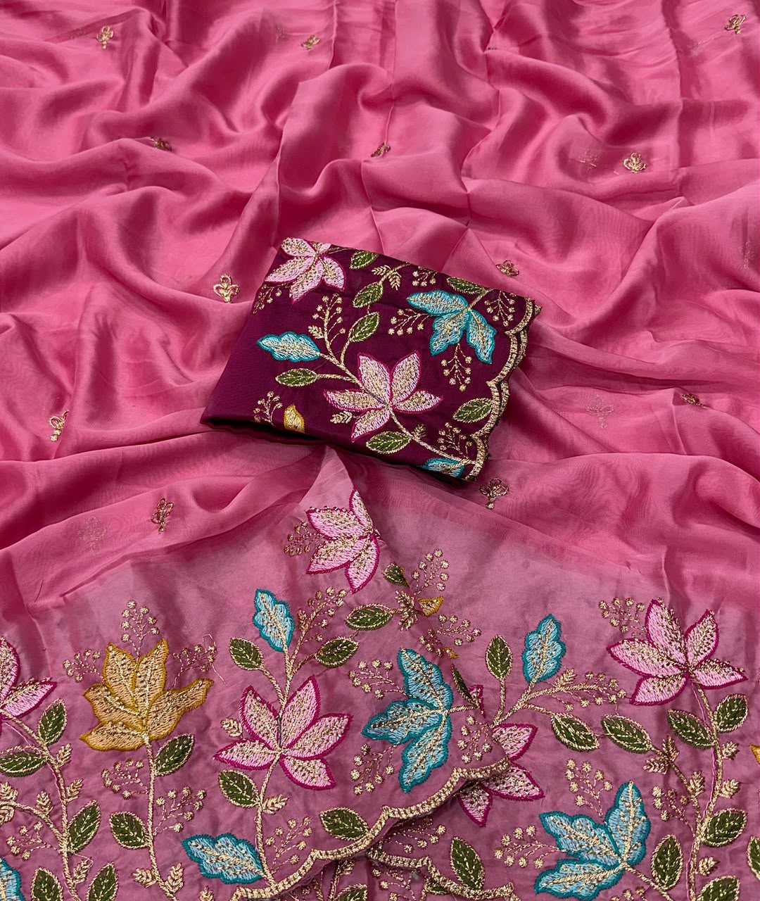 Party Wear Silk Saree