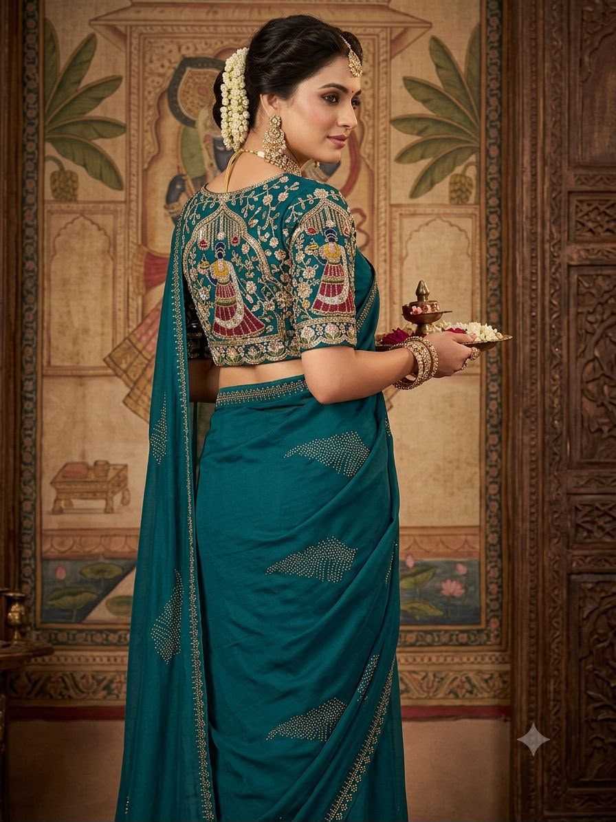 Georgette Party Wear Saree