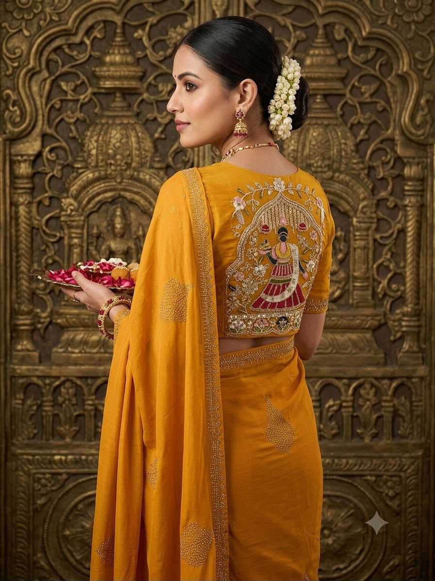 Georgette Party Wear Saree