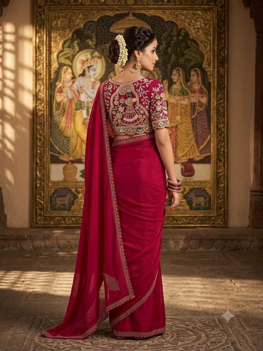 Georgette Party Wear Saree