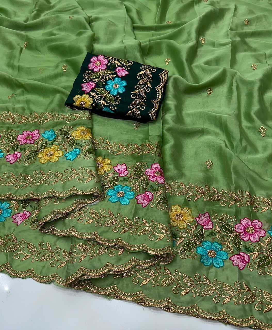 Party Wear Silk Saree