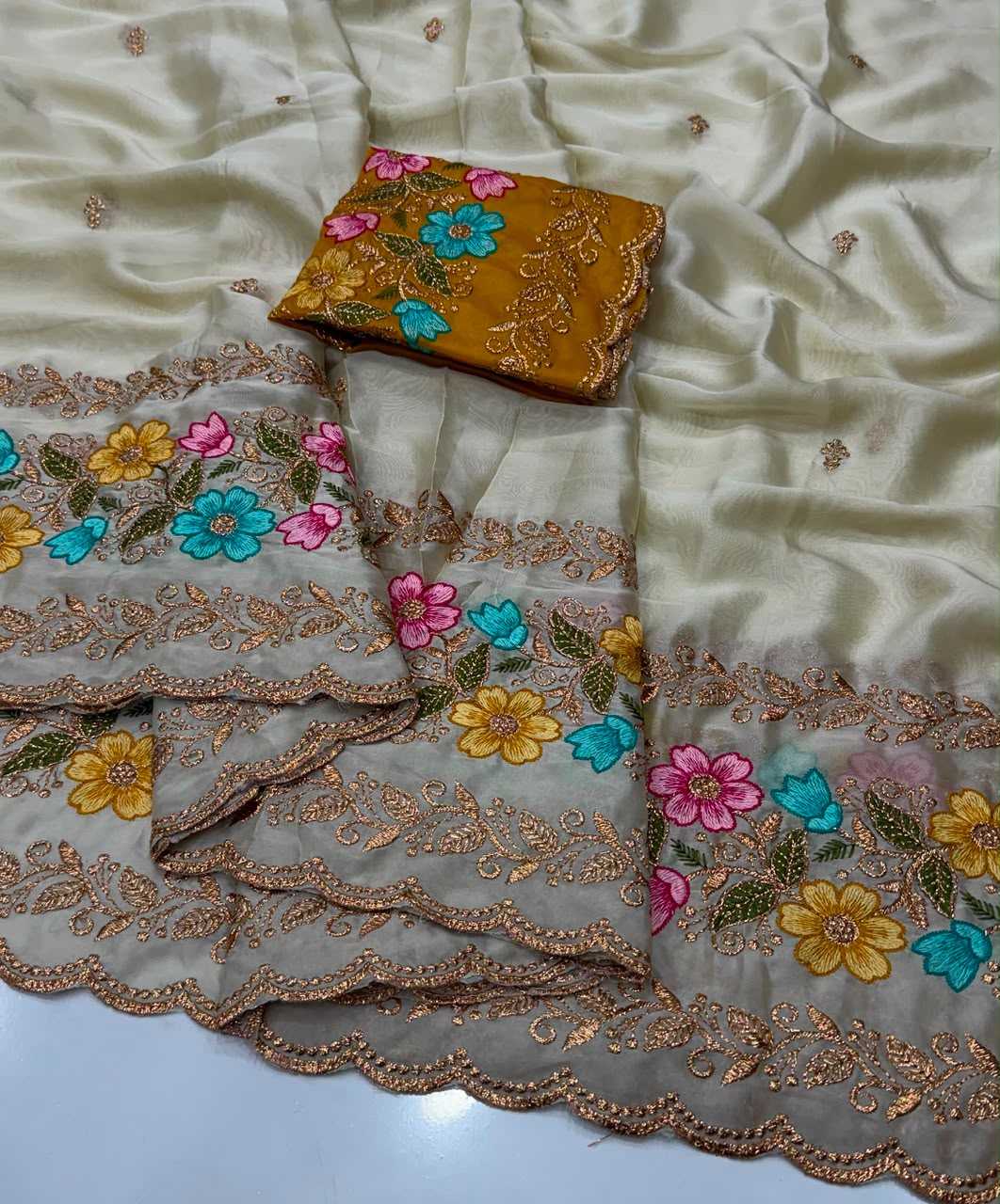 Party Wear Silk Saree