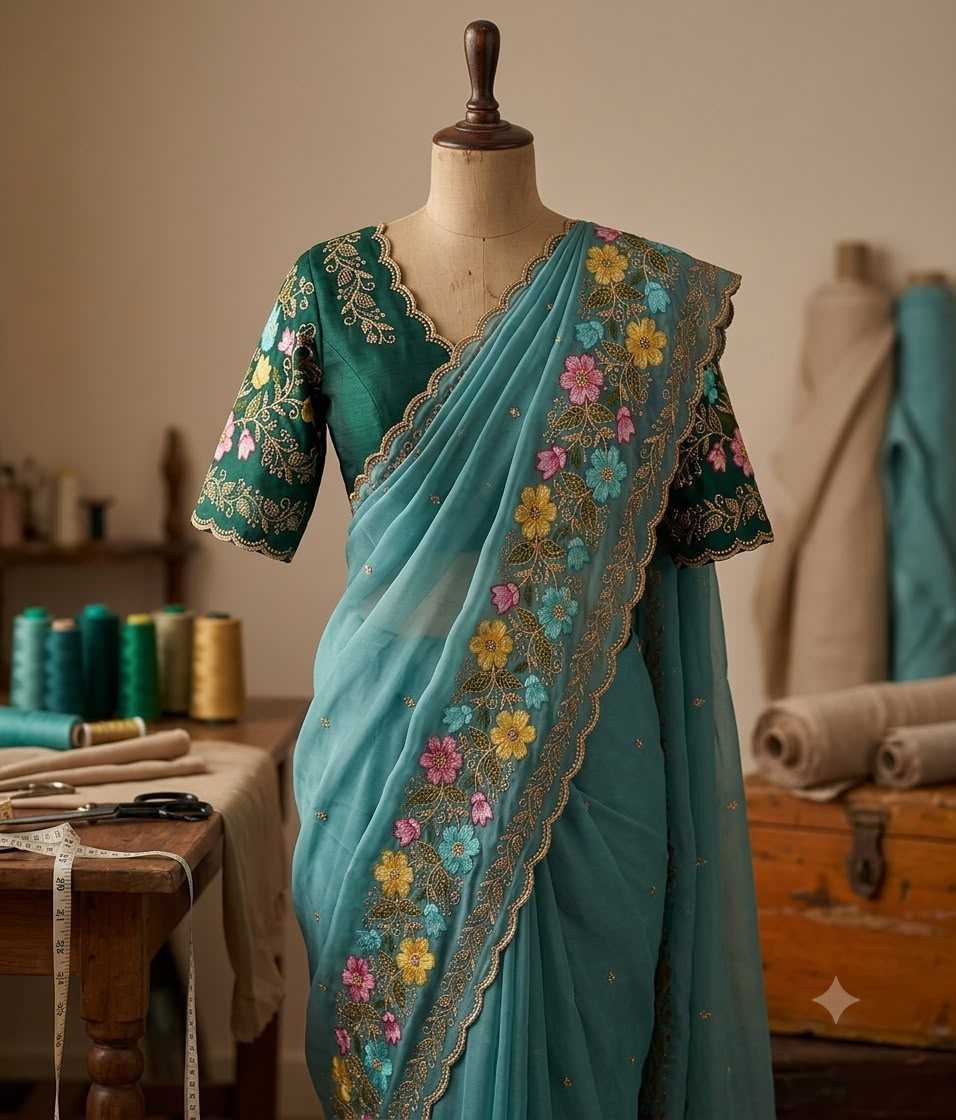 Party Wear Silk Saree