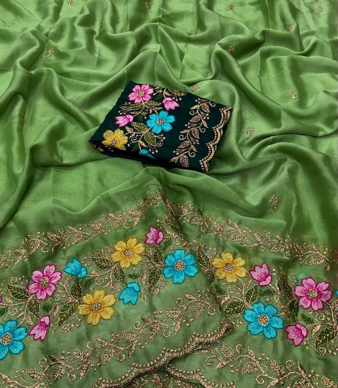 Party Wear Silk Saree