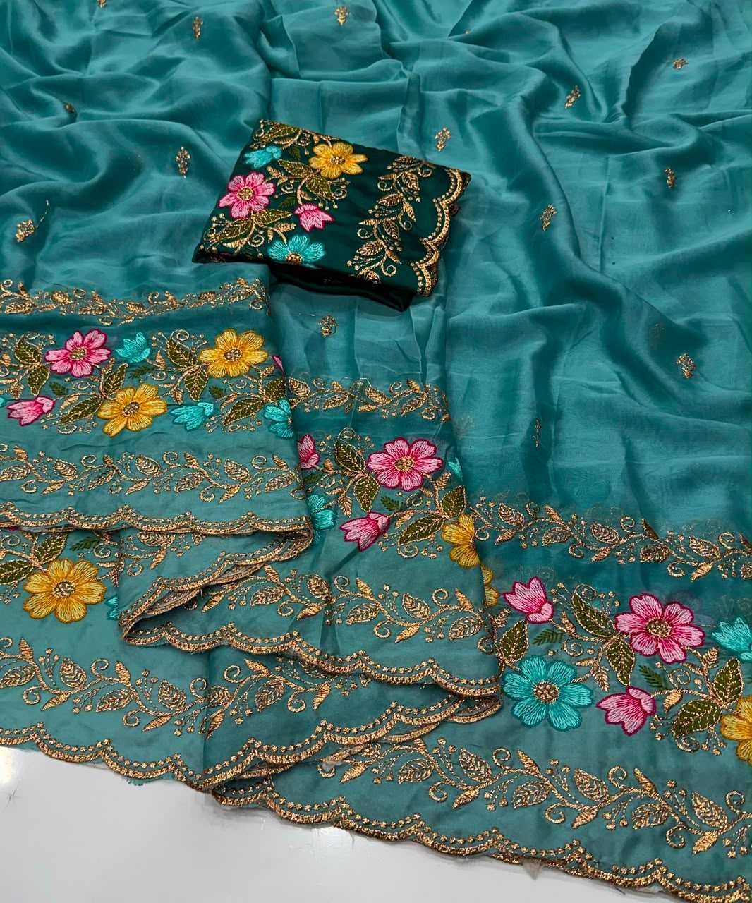 Party Wear Silk Saree